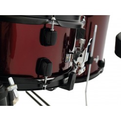 DIMAVERY DS-200 Drum set, wine red